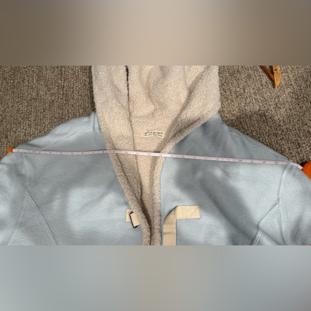 Free People Arcadia fleece landscape sweatshirt coat - Picture 8 of 9